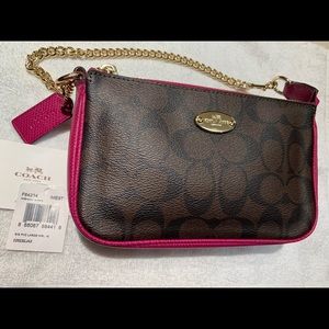 Coach Large Wristlet Signature